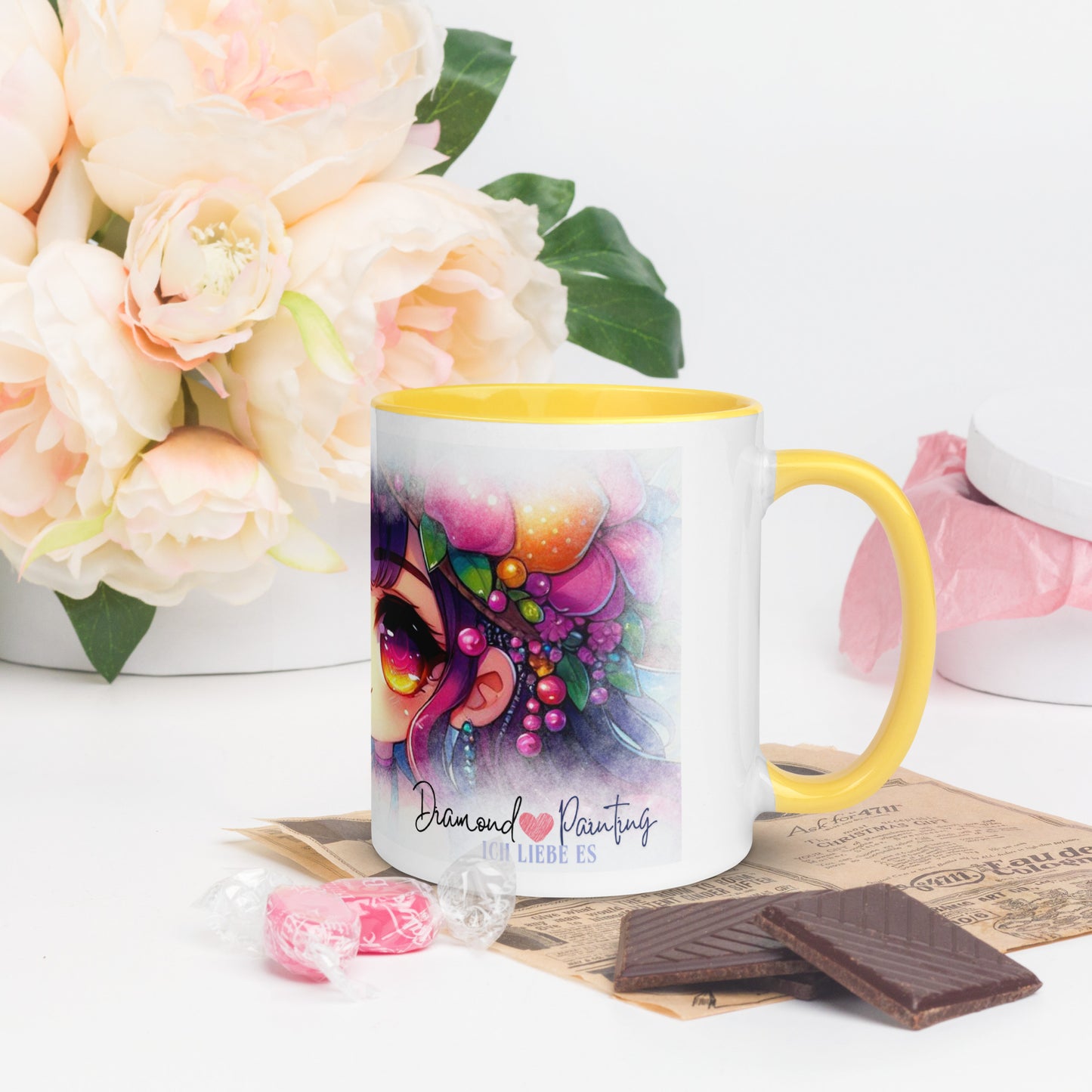 Diamond Painting Tasse 2